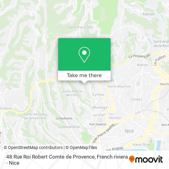 48 Rue Roi Robert Comte de Provence map