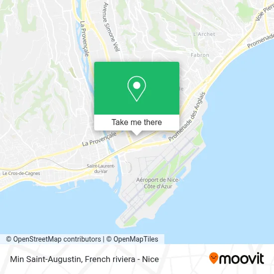 Min Saint-Augustin map