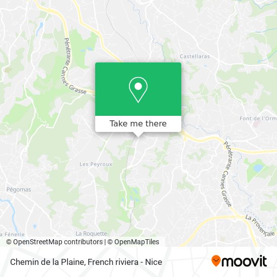 Chemin de la Plaine map