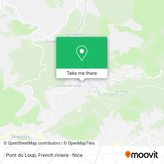 Pont du Loup map