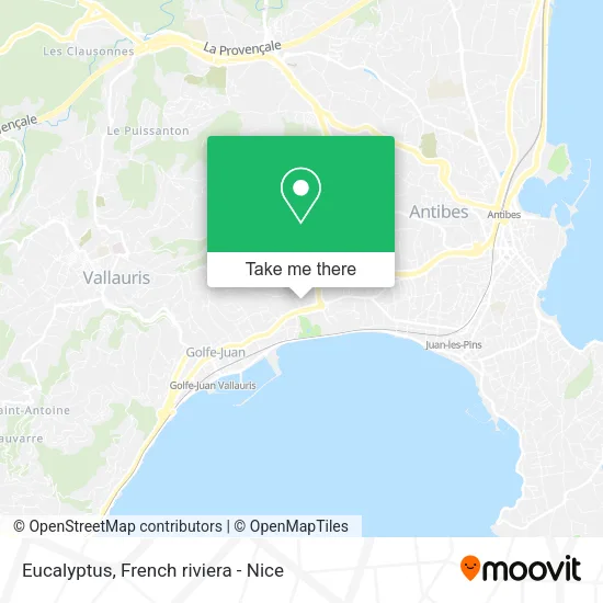 Eucalyptus map