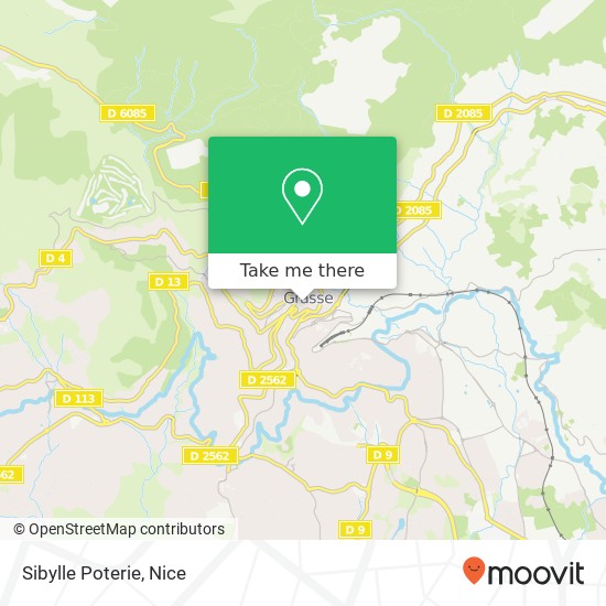 Mapa Sibylle Poterie