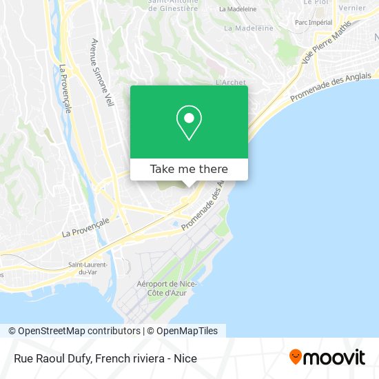 Rue Raoul Dufy map