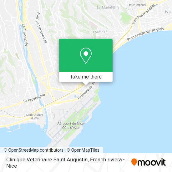 Clinique Veterinaire Saint Augustin map