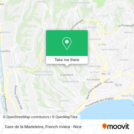 Gare de la Madeleine map