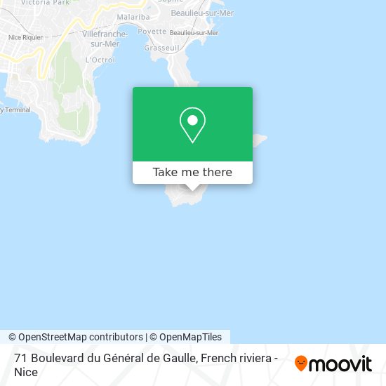 71 Boulevard du Général de Gaulle map