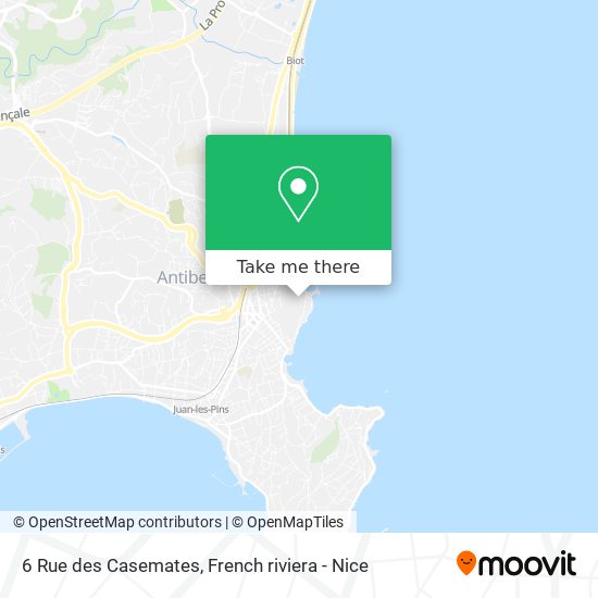 6 Rue des Casemates map