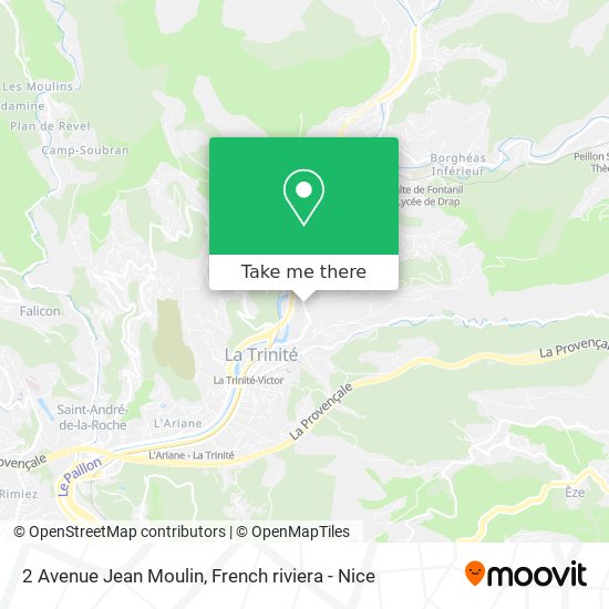 2 Avenue Jean Moulin map