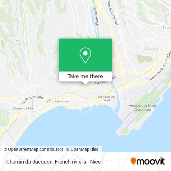 Chemin du Jacquon map