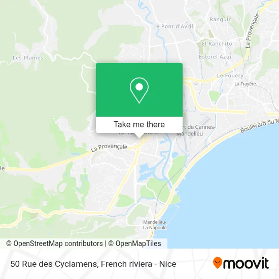 50 Rue des Cyclamens map