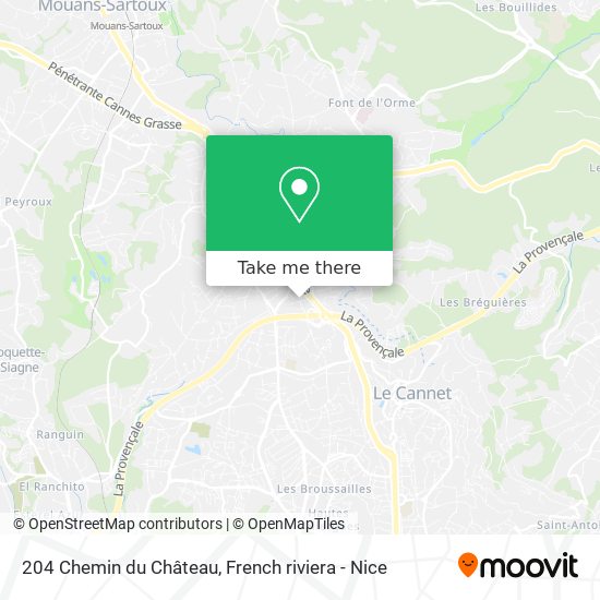 204 Chemin du Château map