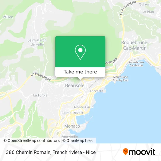 386 Chemin Romain map