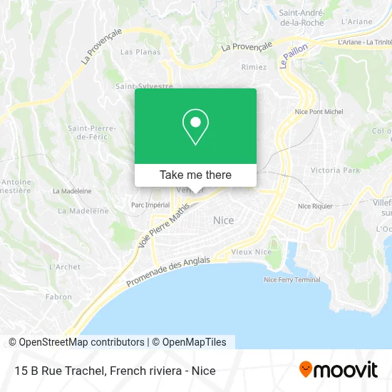 15 B Rue Trachel map