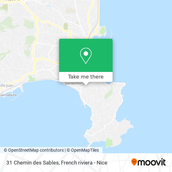 31 Chemin des Sables map