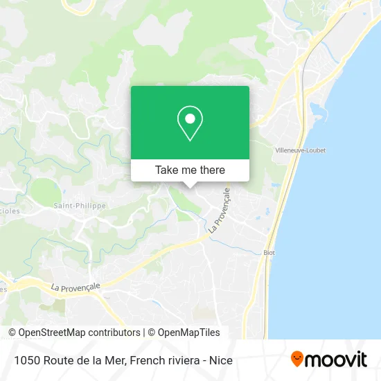 1050 Route de la Mer map