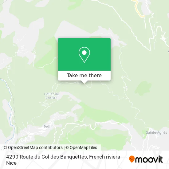 4290 Route du Col des Banquettes map