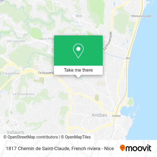 1817 Chemin de Saint-Claude map