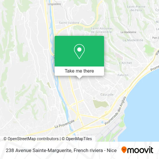 238 Avenue Sainte-Marguerite map