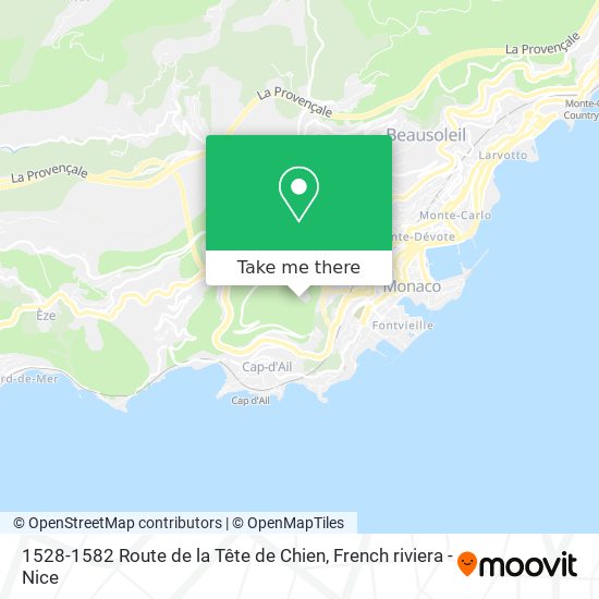 1528-1582 Route de la Tête de Chien map
