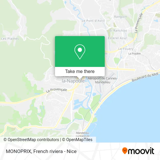 MONOPRIX map