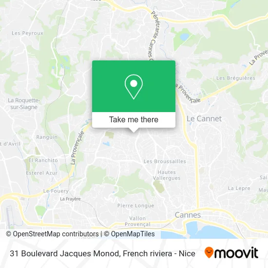 31 Boulevard Jacques Monod map