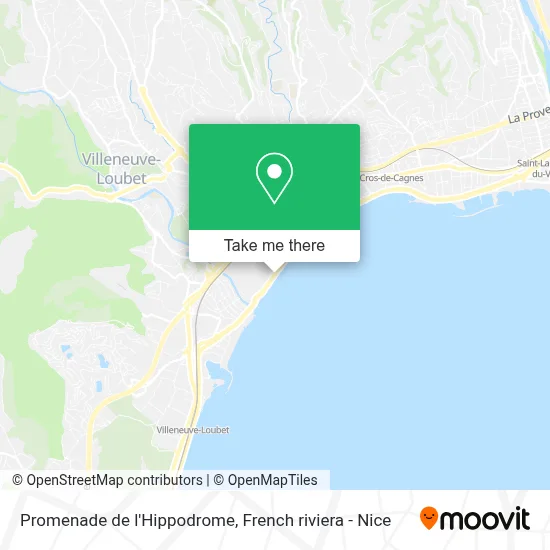 Promenade de l'Hippodrome map