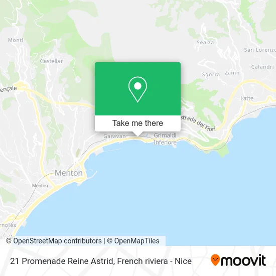 21 Promenade Reine Astrid map