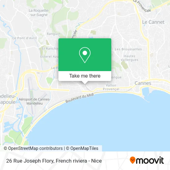 26 Rue Joseph Flory map