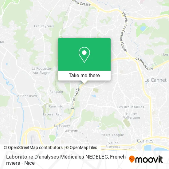 Laboratoire D'analyses Médicales NEDELEC map