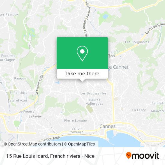 15 Rue Louis Icard map