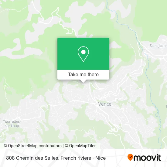 808 Chemin des Salles map