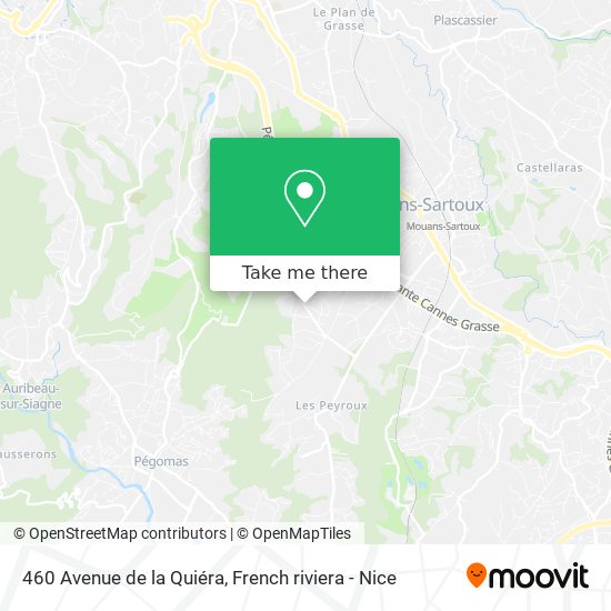 460 Avenue de la Quiéra map