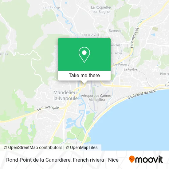 Rond-Point de la Canardiere map