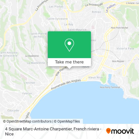 4 Square Marc-Antoine Charpentier map