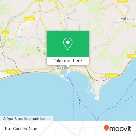 Mapa Ka - Cannes, 06400 Cannes