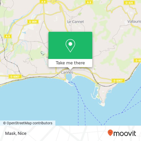 Mapa Mask, 1 Rue Rouguière 06400 Cannes