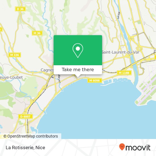 La Rotisserie, 7 Avenue des Oliviers 06800 Cagnes-sur-Mer map