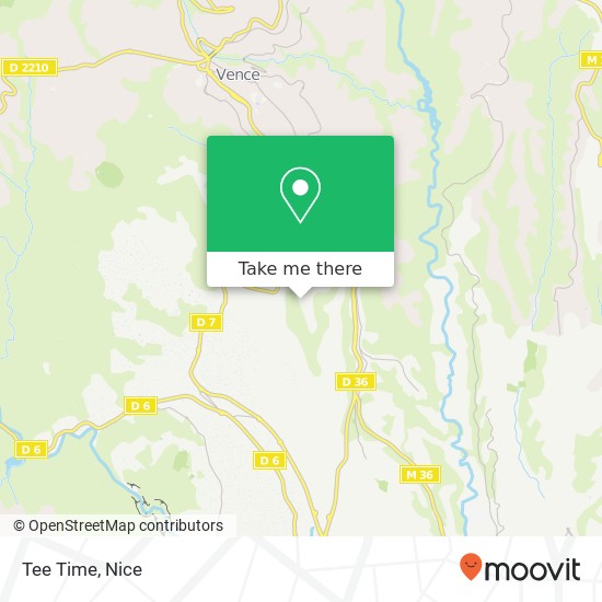 Tee Time, 25 Rue Grande 06570 Saint-Paul-de-Vence map