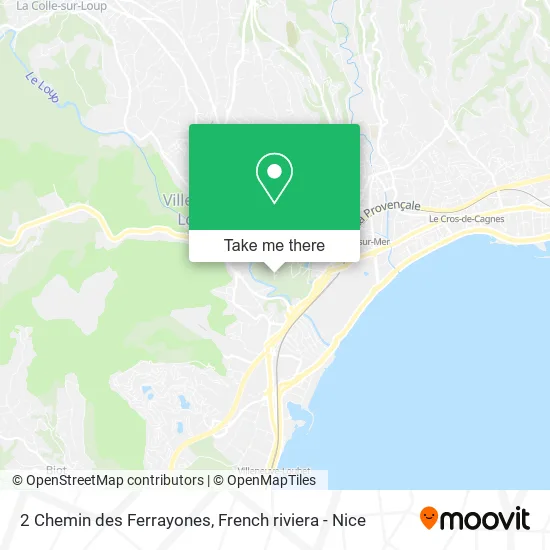 2 Chemin des Ferrayones map