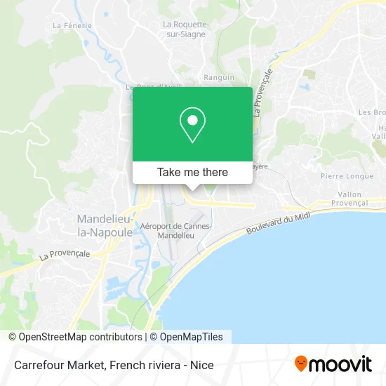 Carrefour Market map