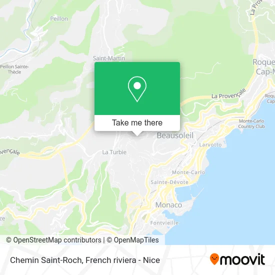 Chemin Saint-Roch map