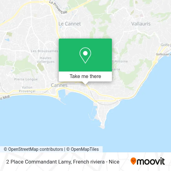 2 Place Commandant Lamy map