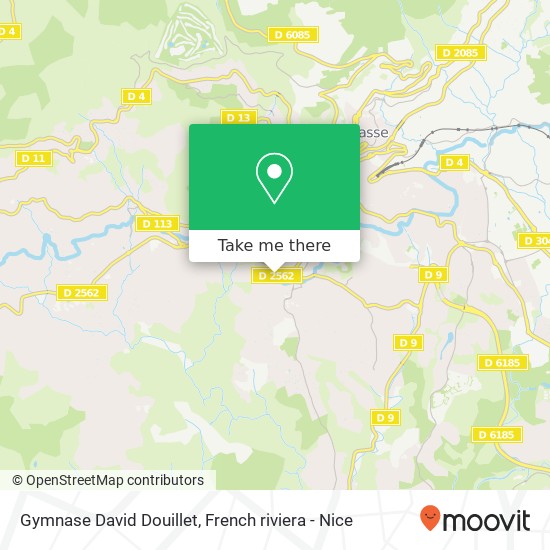 Gymnase David Douillet map