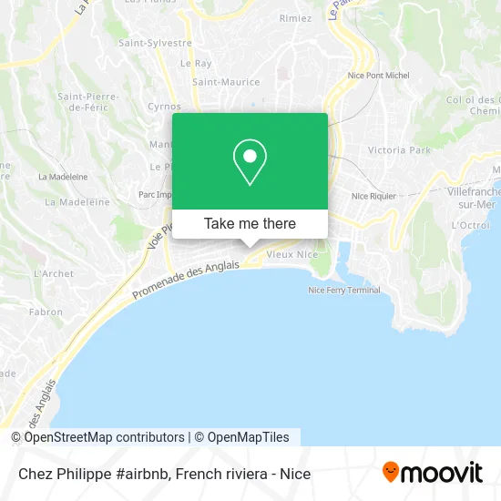 Chez Philippe #airbnb map