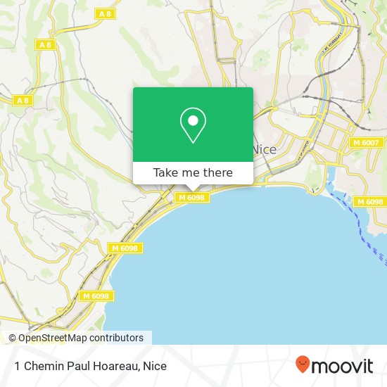 Mapa 1 Chemin Paul Hoareau