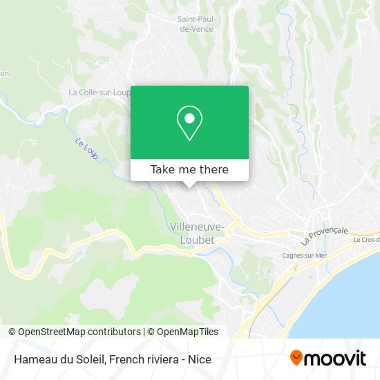 Hameau du Soleil map