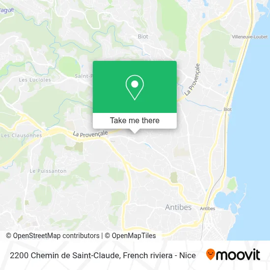 2200 Chemin de Saint-Claude map