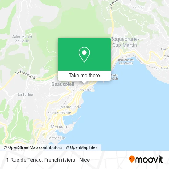 1 Rue de Tenao map