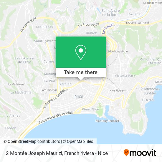 2 Montée Joseph Maurizi map