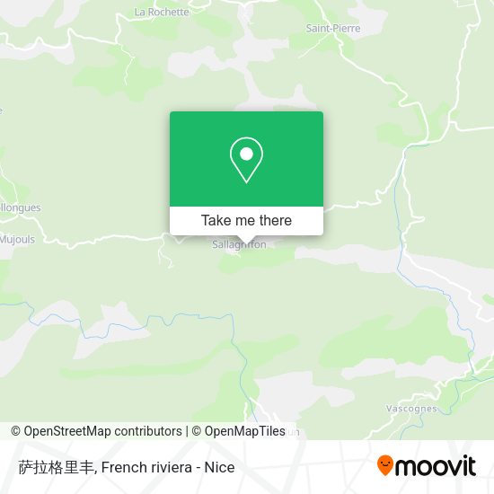 萨拉格里丰 map